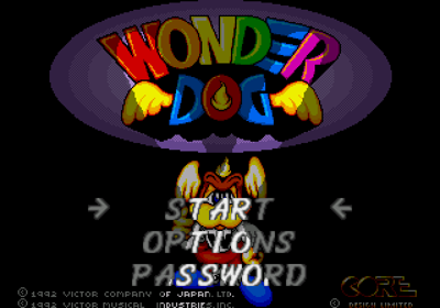 Wonder Dog - Screenshot - Game Title (Japan) - 640x448