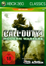 Call of Duty 4: Modern Warfare - Box - Front (Germany) - 1446x2056
