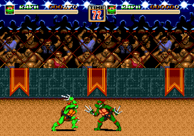 Teenage Mutant Ninja Turtles of Rage Remix - Screenshot - Gameplay (World) - 320x224
