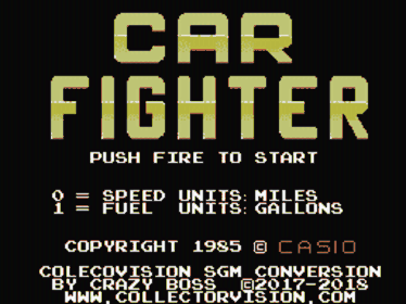 Car Fighter - Screenshot - Game Title (World) - 256x192