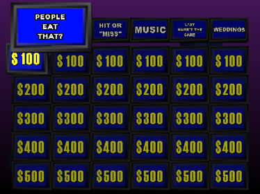 Jeopardy! - Screenshot - Gameplay (North America) - 640x480
