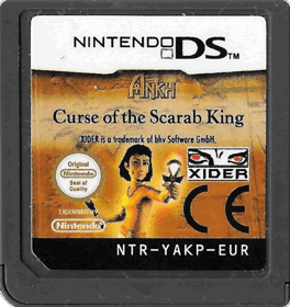 Ankh: Curse of the Scarab King - Cart - Front (Europe) - 750x796