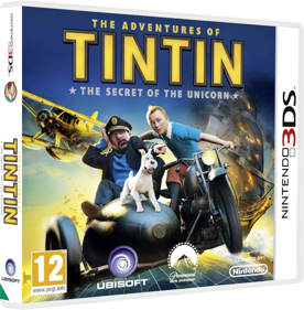 The Adventures of Tintin: The Game - Box - 3D (Europe) - 841x856