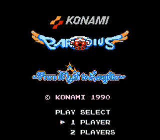 Parodius - Screenshot - Game Title (World) - 256x224