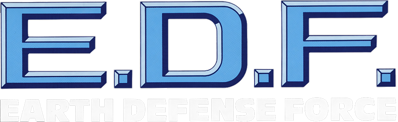 E.D.F. Earth Defense Force - Clear Logo (World) - 1200x368