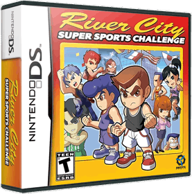 River City Super Sports Challenge - Box - 3D (North America) - 867x877
