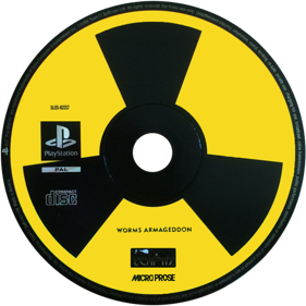 Worms Armageddon - Disc (Europe) - 700x700