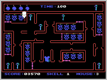 Muncher Mouse - Screenshot - Gameplay (World) - 256x192