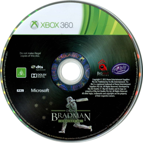 Don Bradman Cricket 14 - Disc (Australia) - 781x779