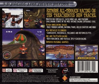 Jet Moto 2 - Box - Back (North America) - 1635x1378