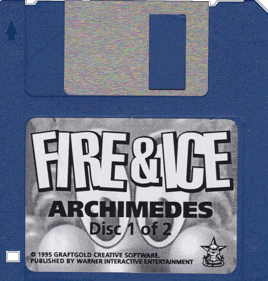 Fire & Ice: The Daring Adventures of Cool Coyote - Cart - Front (United Kingdom) - 1044x1093