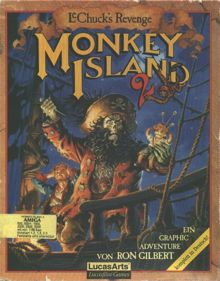 Monkey Island 2: LeChuck's Revenge - Box - Front (Germany) - 627x800