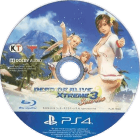 DEAD OR ALIVE Xtreme 3 Scarlet - Disc (Japan) - 422x421