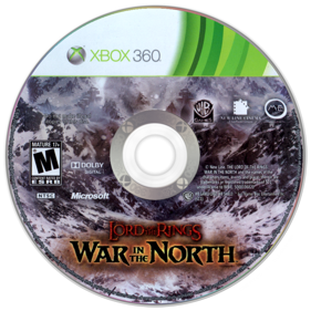The Lord of the Rings: War in the North - Disc (North America) - 900x900