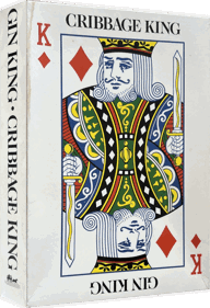 Cribbage King / Gin King - Box - 3D (North America) - 850x1244