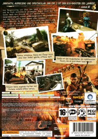 Far Cry 2 - Box - Back (Europe) - 3021x4274