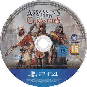 Assassin's Creed Chronicles - Disc (Europe) - 769x768
