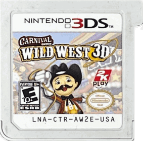Carnival Games: Wild West 3D - Cart - Front (North America) - 934x925