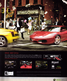 Project Gotham Racing 3 - Advertisement Flyer - Front (United States) - 1904x2290