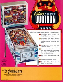 Duotron - Advertisement Flyer - Front (World) - 850x1102