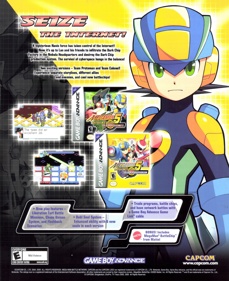 Mega Man Battle Network 5: Team Protoman - Advertisement Flyer - Front (United States) - 1846x2262