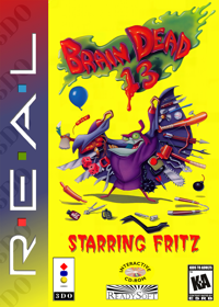Brain Dead 13 - Fanart - Box - Front (North America) - 857x1200