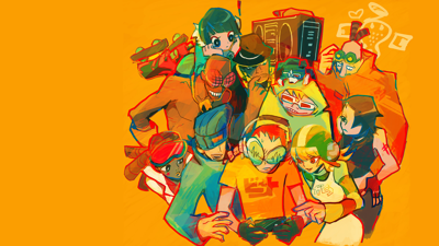 Jet Set Radio - Fanart - Background (World) - 1920x1080
