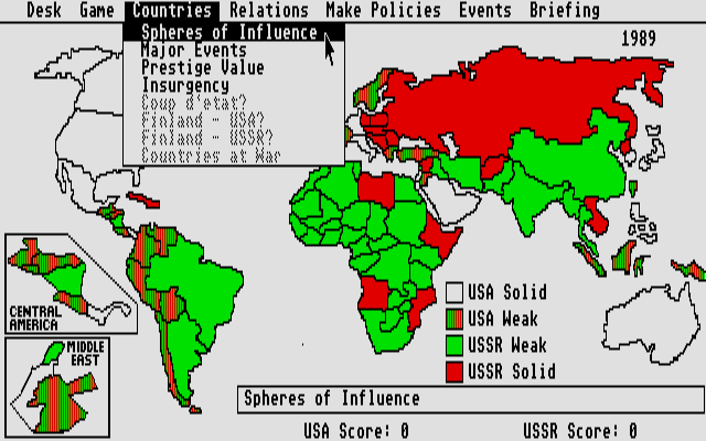 Illustration of Balance of Power: The 1990 Edition