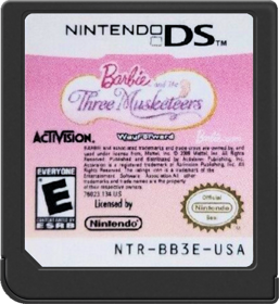 Barbie and the Three Musketeers - Cart - Front (North America) - 517x564