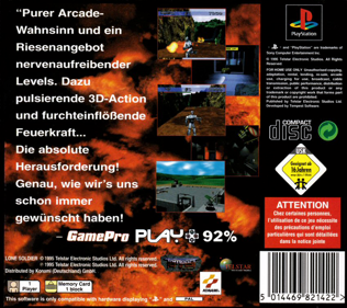 Lone Soldier - Box - Back (Germany) - 765x680