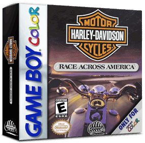 Harley-Davidson Motor Cycles: Race Across America - Box - 3D (North America) - 1016x998