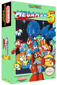 Mega Man 5: Proto Man Edition - Box - 3D (North America) - 337x508