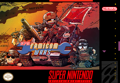 Super Famicom Wars - Box - Front - Reconstructed (World) - 1367x954