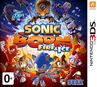 Sonic Boom: Fire & Ice - Box - Front (Russia) - 456x409