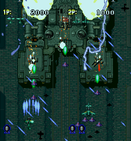 Strikers 1945 - Screenshot - Gameplay (Japan) - 448x480
