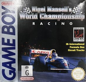 Nigel Mansell's World Championship Racing - Box - Front (Australia) - 907x864