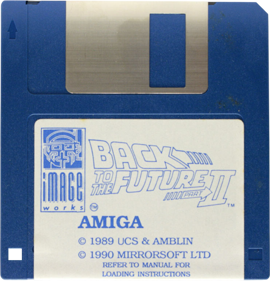 Back to the Future Part II - Disc (Europe) - 740x769