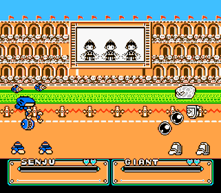 Joy Mech Fight - Screenshot - Gameplay (World) - 256x224