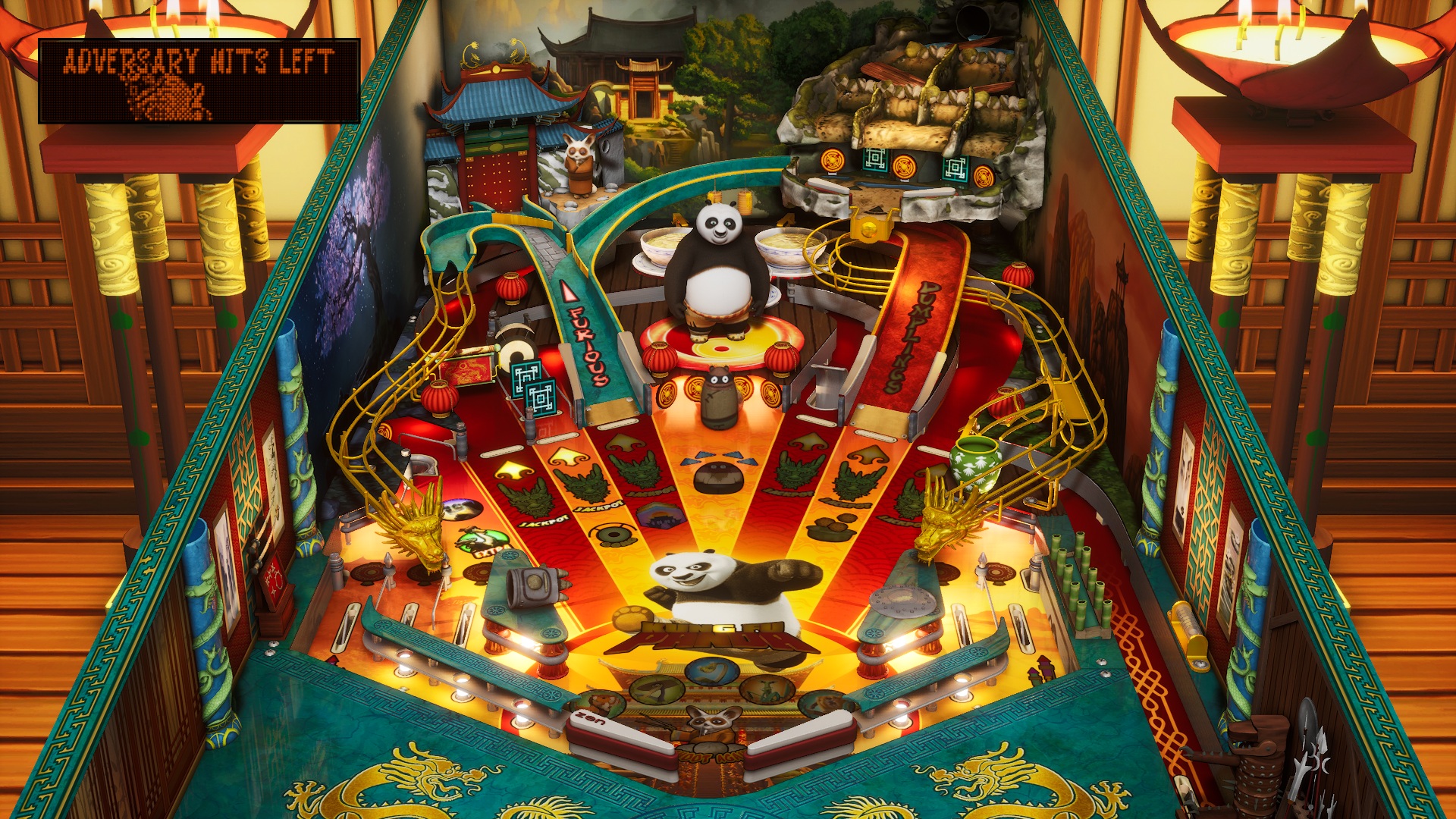 Illustration of Kung Fu Panda