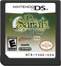 Sarah: Keeper of the Unicorn - Cart - Front (North America) - 517x564