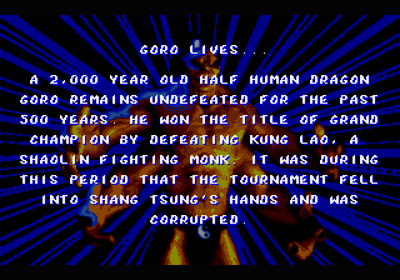 Mortal Kombat - Screenshot - Gameplay (World) - 640x448