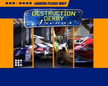Destruction Derby: Arenas - Screenshot - Game Title (World) - 640x512