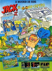 Jack the Nipper... II in Coconut Capers - Advertisement Flyer - Front (France) - 792x1086