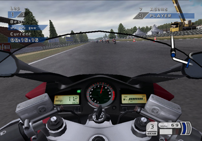 Illustration of Suzuki Super-bikes II: Riding Challenge