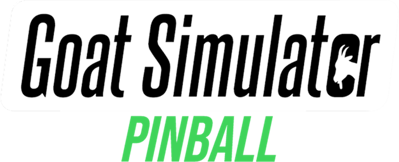 Goat Simulator Pinball - Clear Logo (World) - 700x284