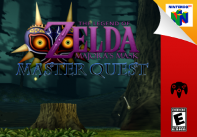 The Legend of Zelda: Majora's Mask Master Quest - Box - Front - Reconstructed (World) - 319x223