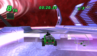 Ben 10: Galactic Racing - Screenshot - Gameplay (World) - 2480x1440