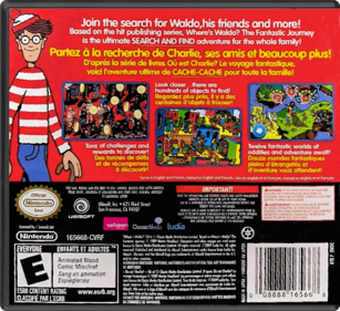Where's Waldo: The Fantastic Journey - Box - Back - Reconstructed (North America) - 774x708