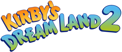 Kirby's Dream Land 2 - Clear Logo (North America) - 4500x1916