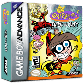 The Fairly OddParents! Enter the Cleft - Box - 3D (North America) - 1016x998
